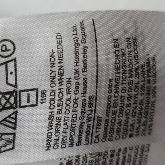 Banana Republic Mohair Blend Sweater Size Medium - Picture 5 of 12